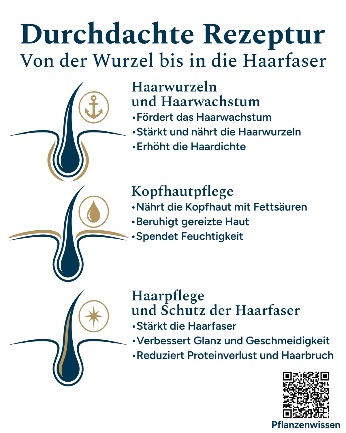 Pflege Haaröl - Wurzelkraft & Kopfhautkur